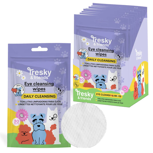 Lingettes nettoyantes pour les yeux