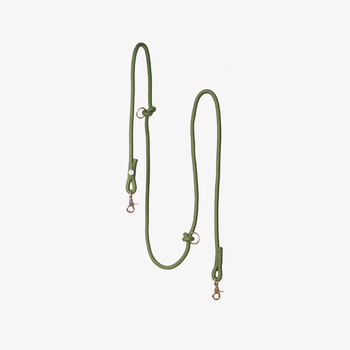 Laisse mains libres en corde Green