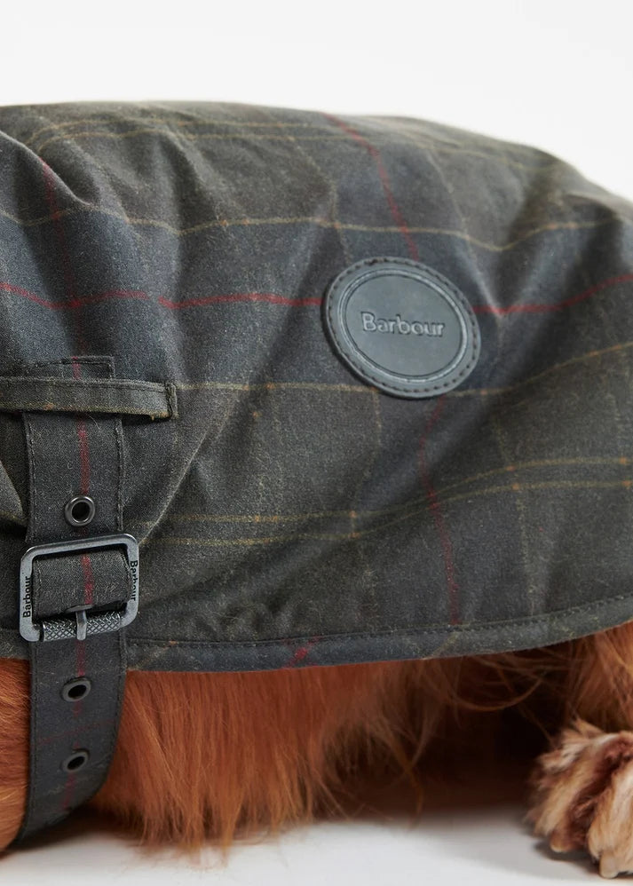 Manteau Wax Tartan Barbour