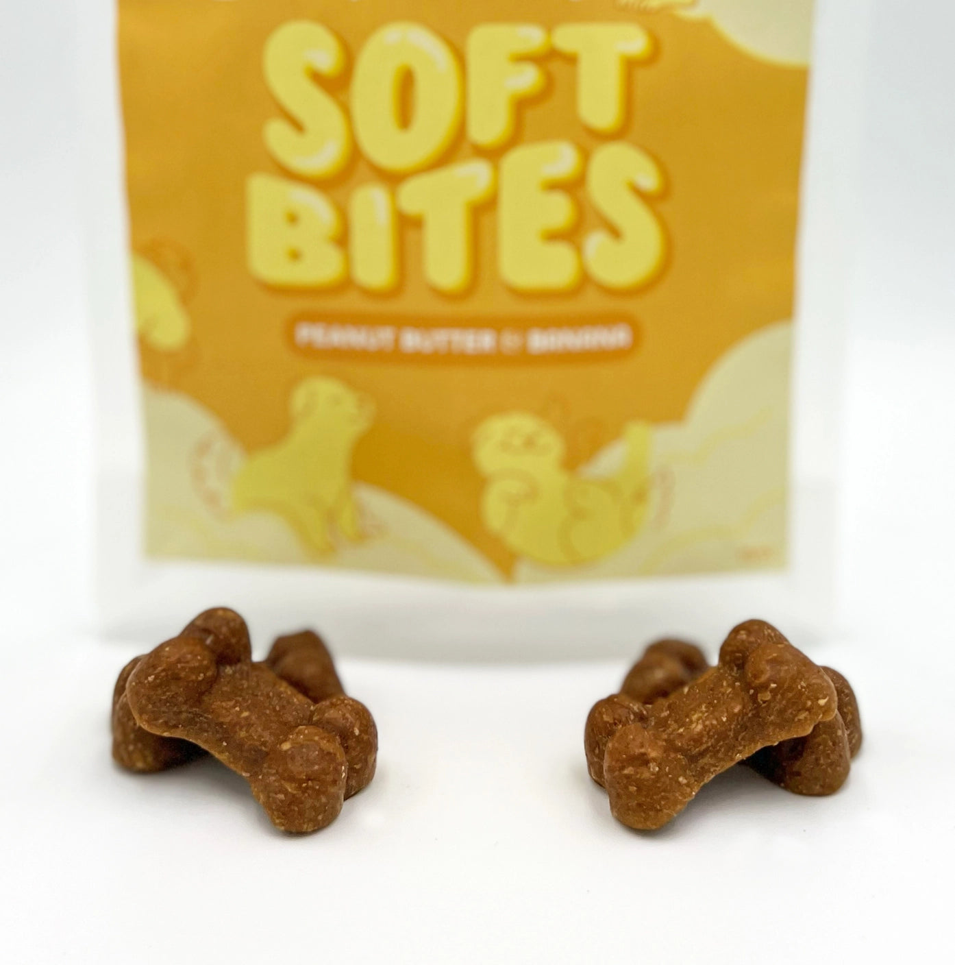 Friandises moelleuses banane et beurre de cacahuète