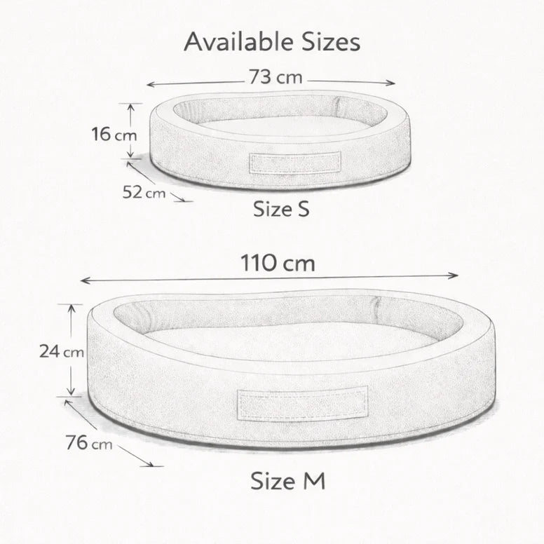 Panier Cuddly Bean laine Casentino