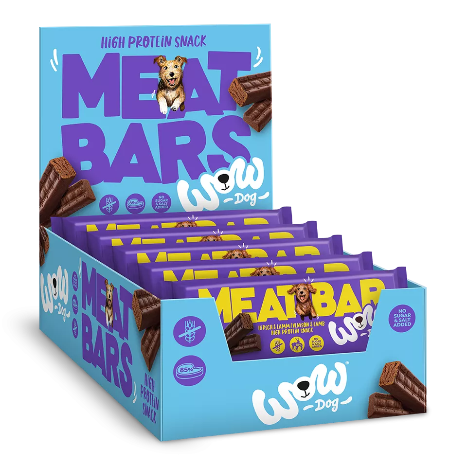 Barres protéinées Meat Bars Cerf et Agneau