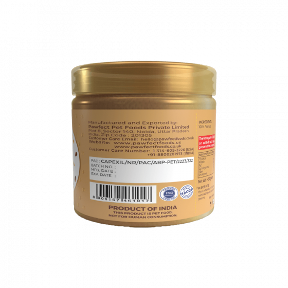 Beurre de cacahuète pour chiens