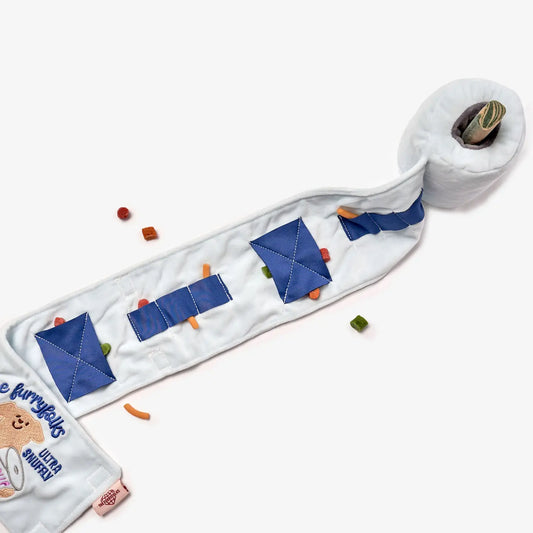 Jouet de fouille rouleau papier toilette