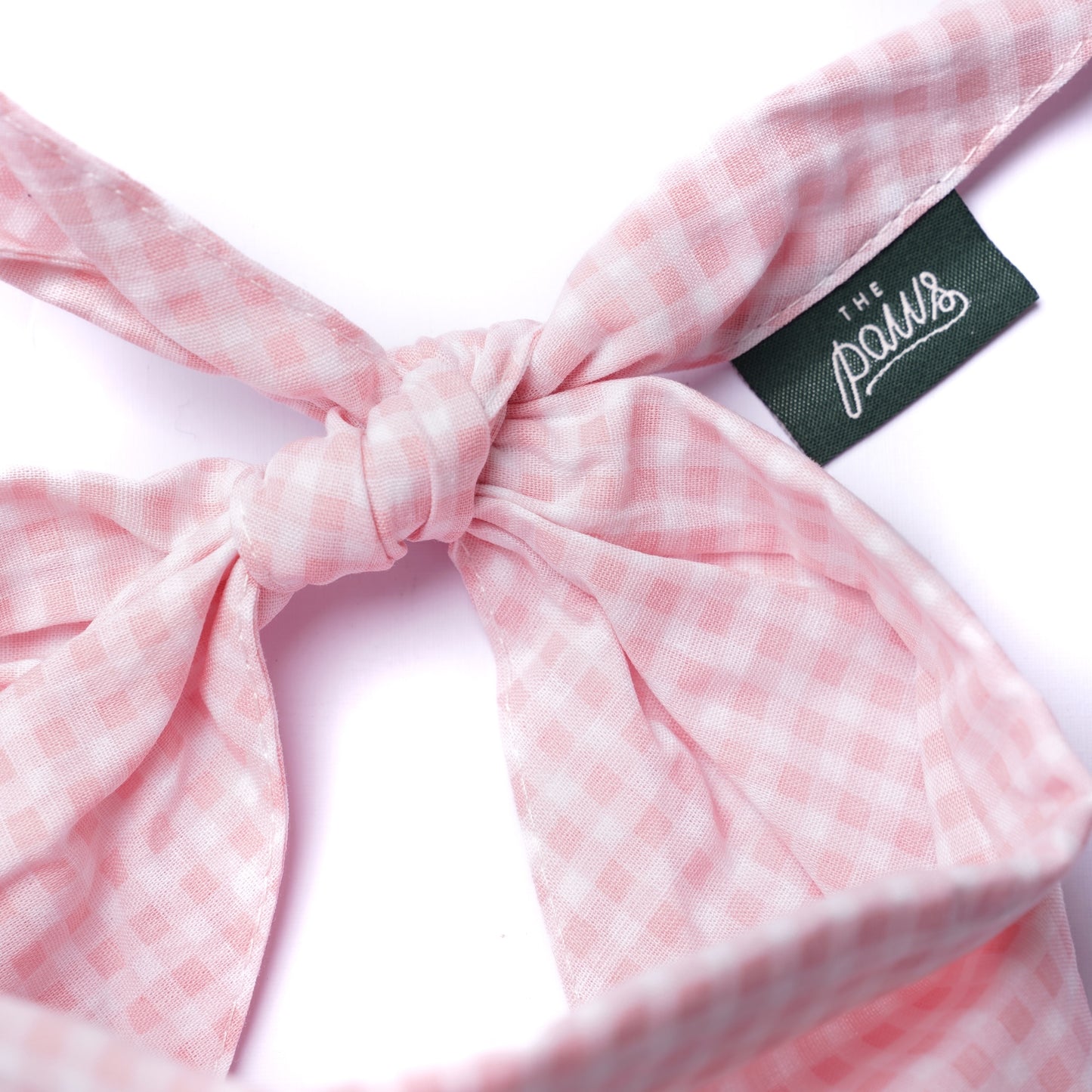 Bandana Vichy rose