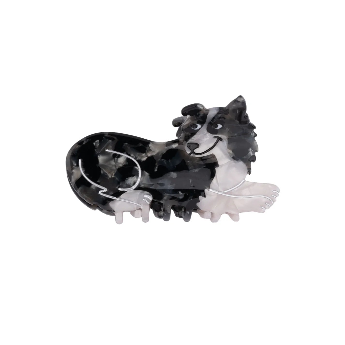 Pince à cheveux Border Collie