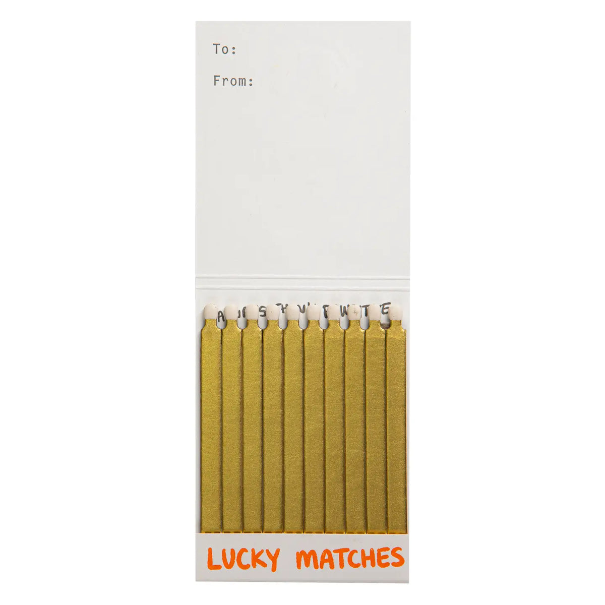 Pochettes de 10 allumettes Good Luck Cat
