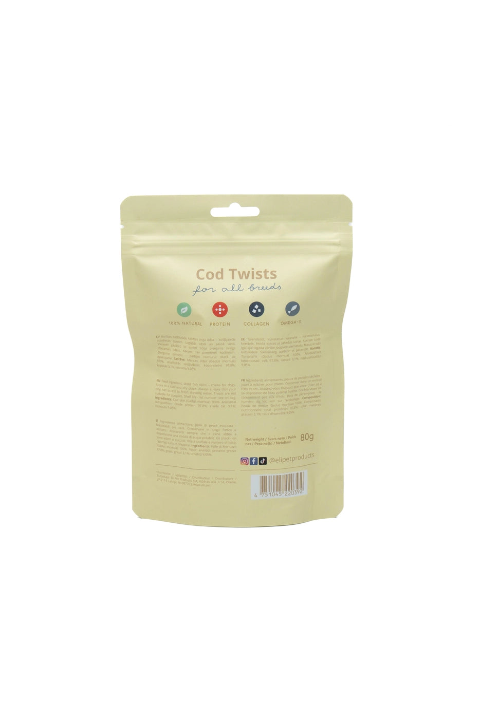 Friandises Cod Twists