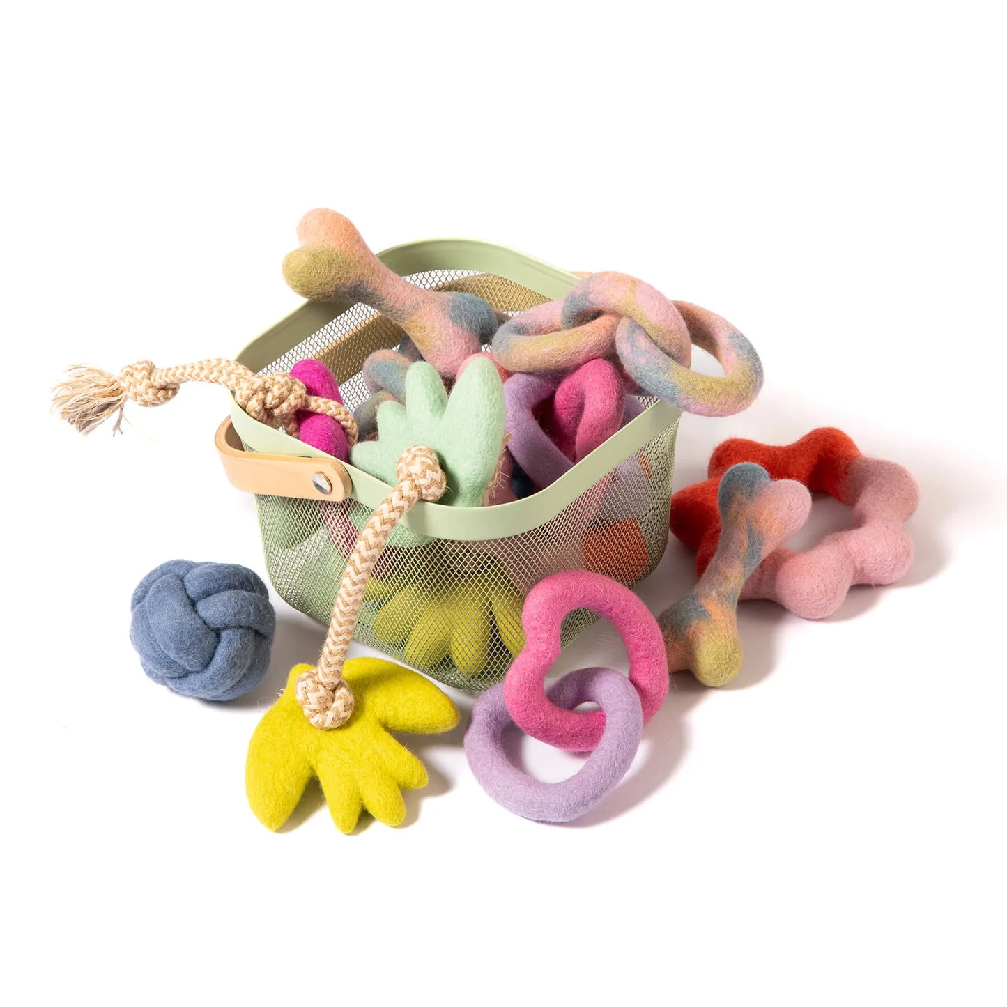 Jouet Wiggle Ring en feutre