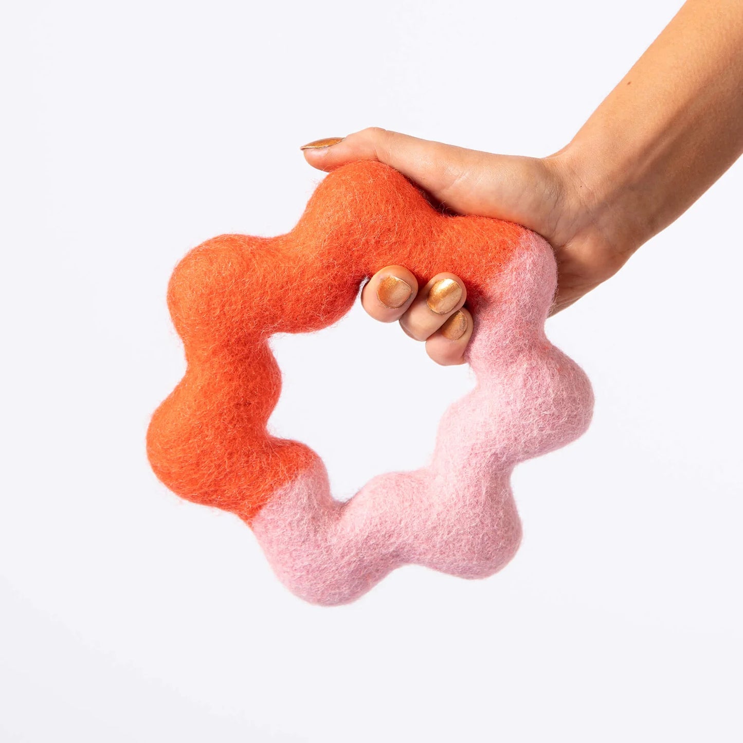 Jouet Wiggle Ring en feutre