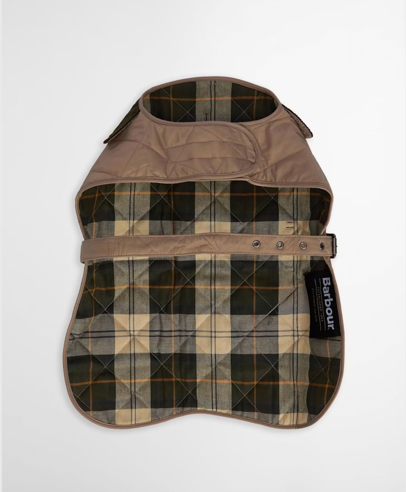 Barbour Quilted Dog Coat Sand