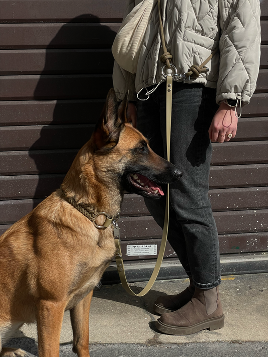 Collier bi-matière Latte