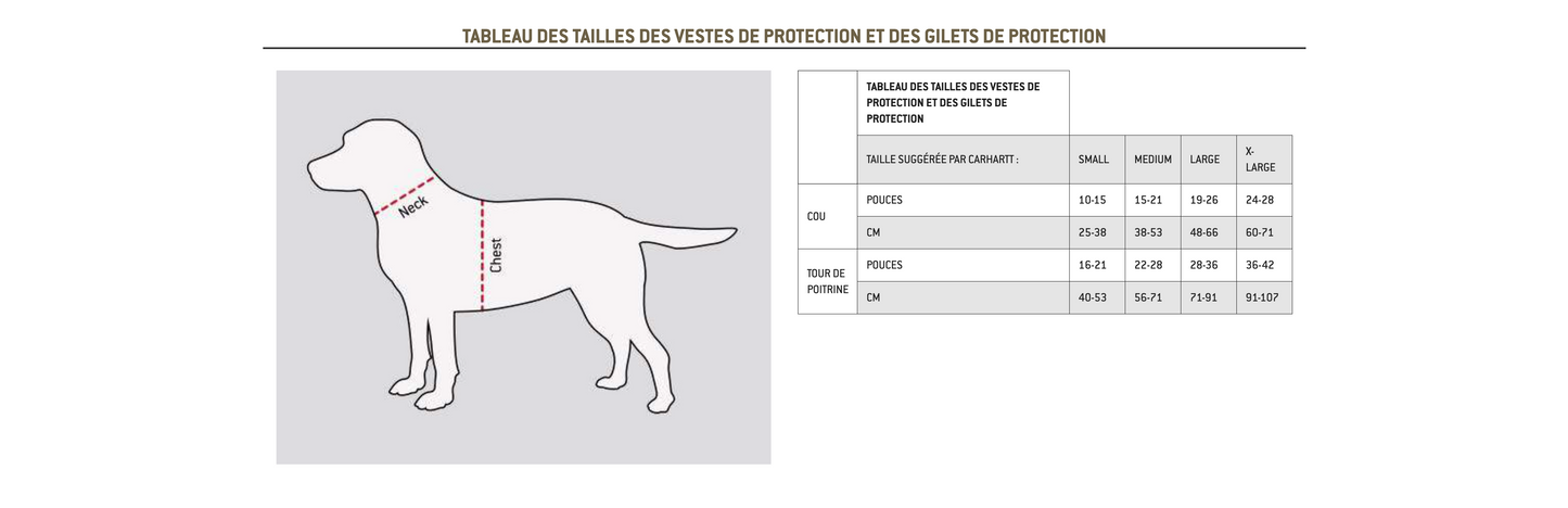 Manteau Firm duck insulated dog chore