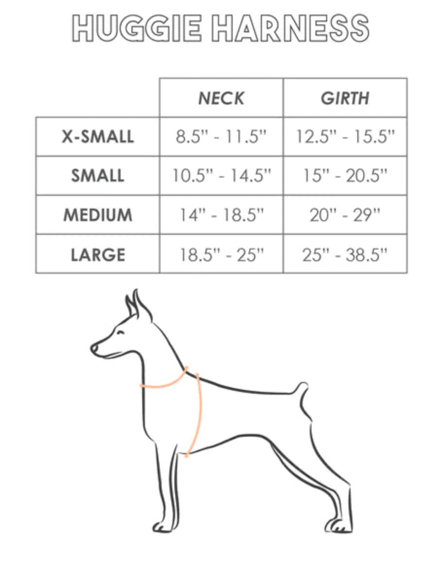 Harnais Huggie Black