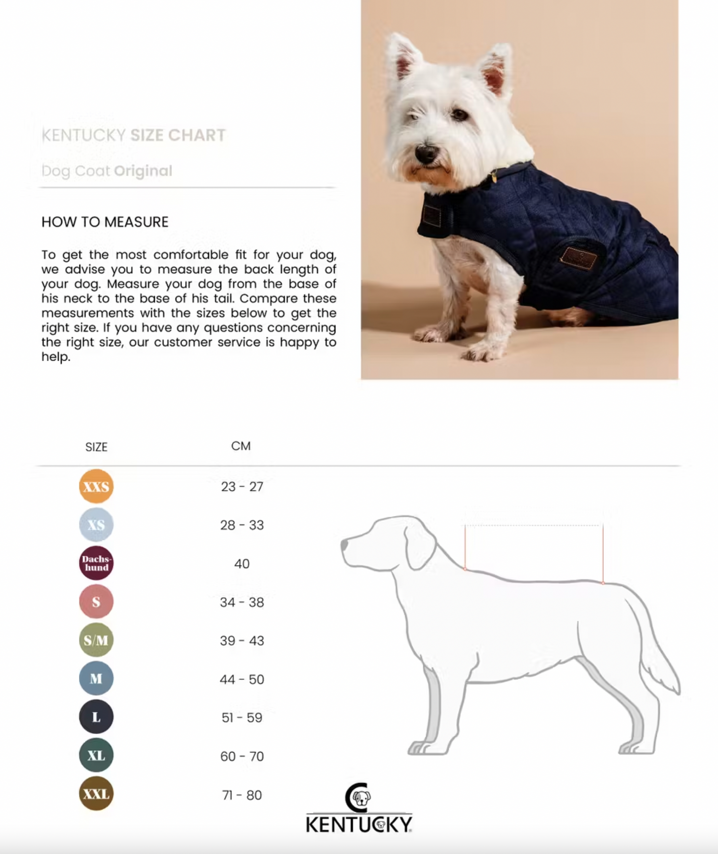 Manteau fourré pour chien