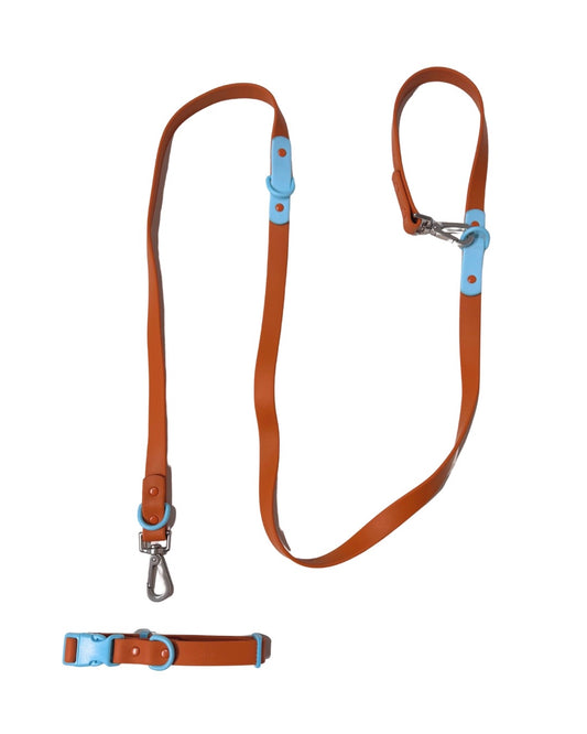 Collier imperméable choco blue