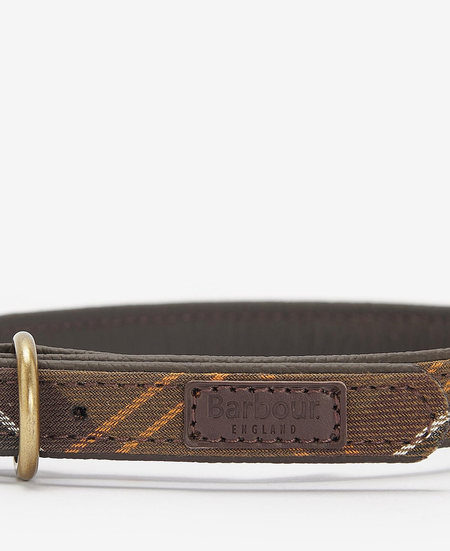 Collier en cuir Tartan