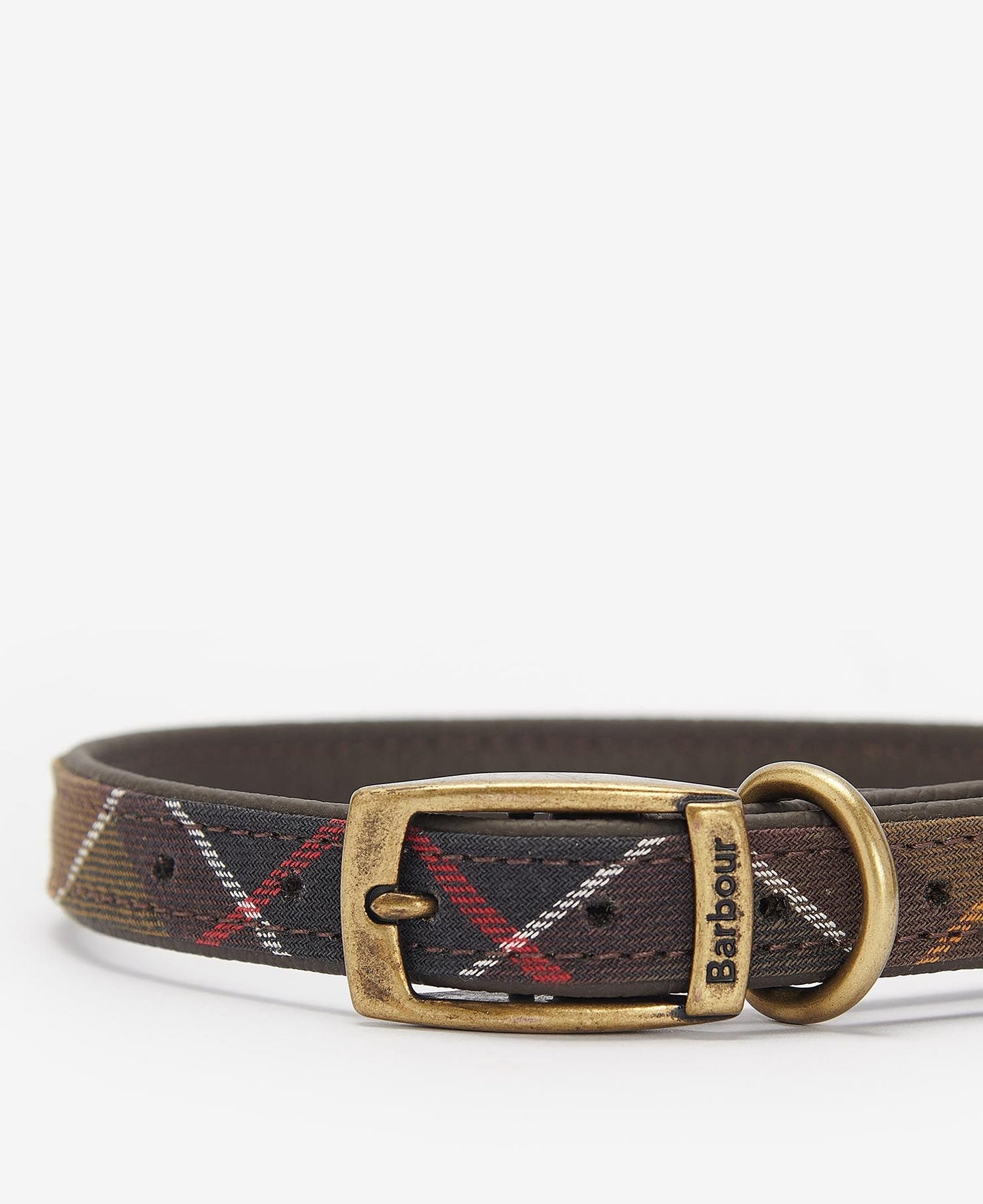 Collier en cuir Tartan