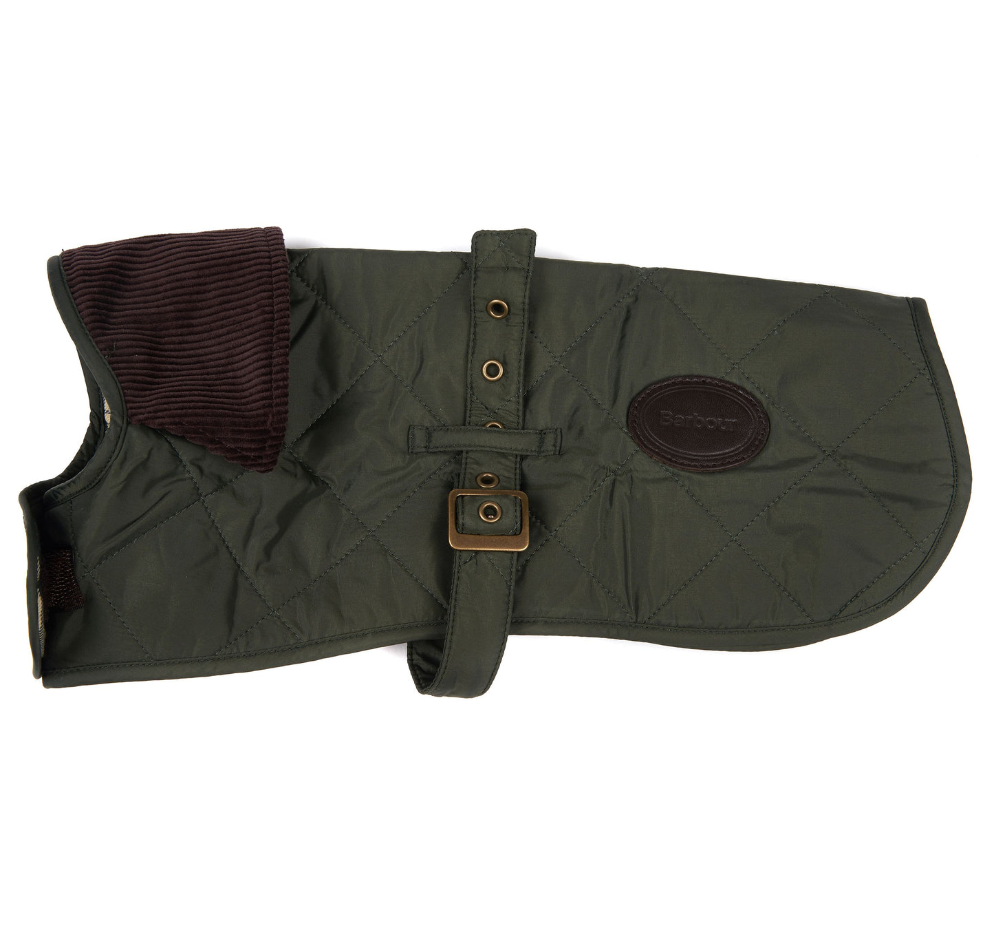 Barbour Quilted Dog Coat Olive