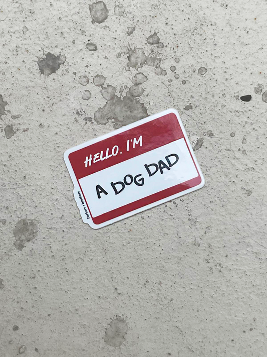 Autocollant Dog Dad