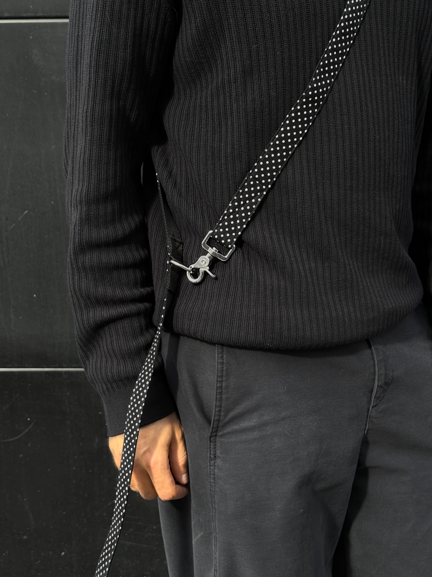 Laisse mains libres Polka Dots