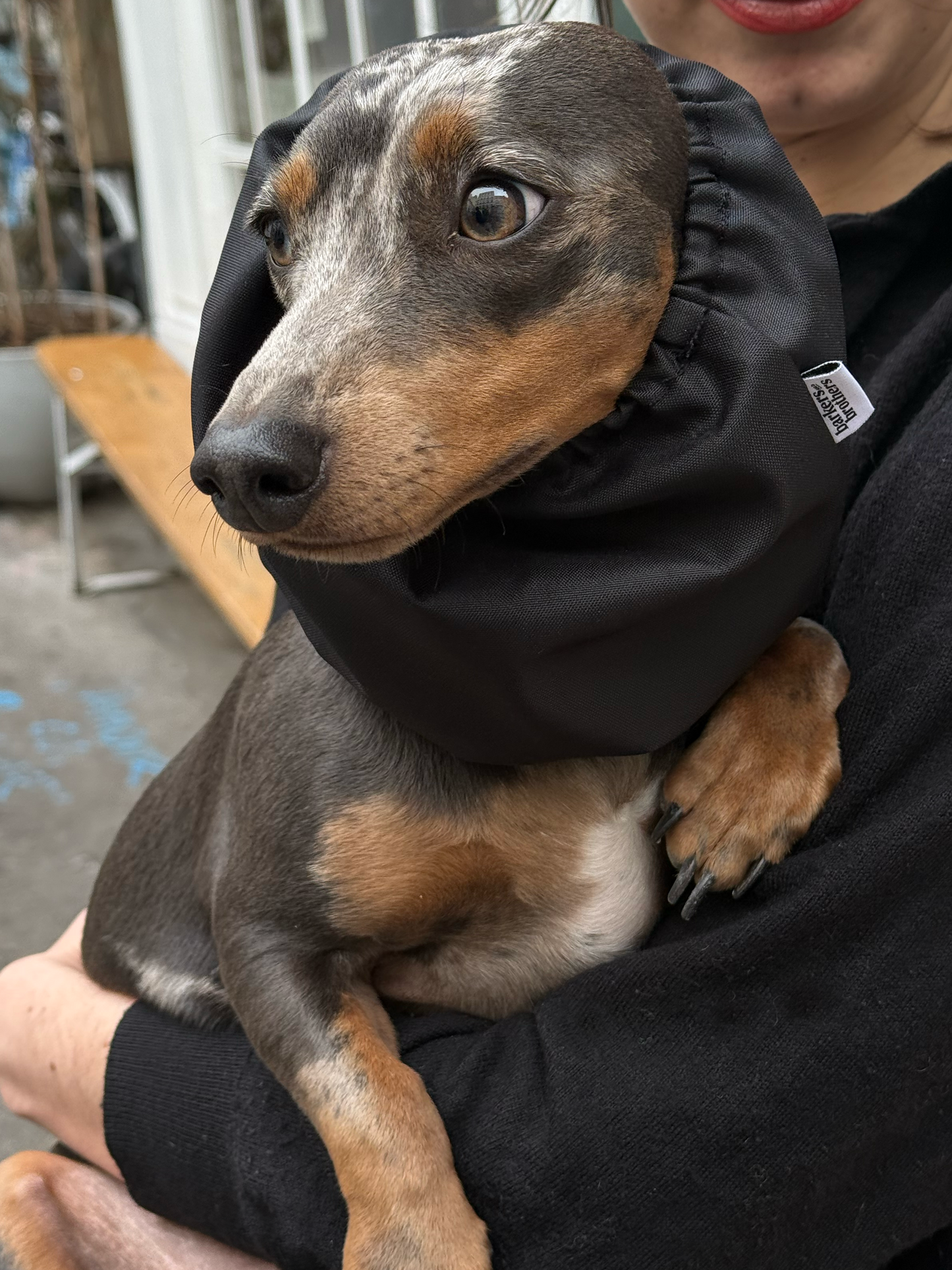 Snood imperméable Carbon black