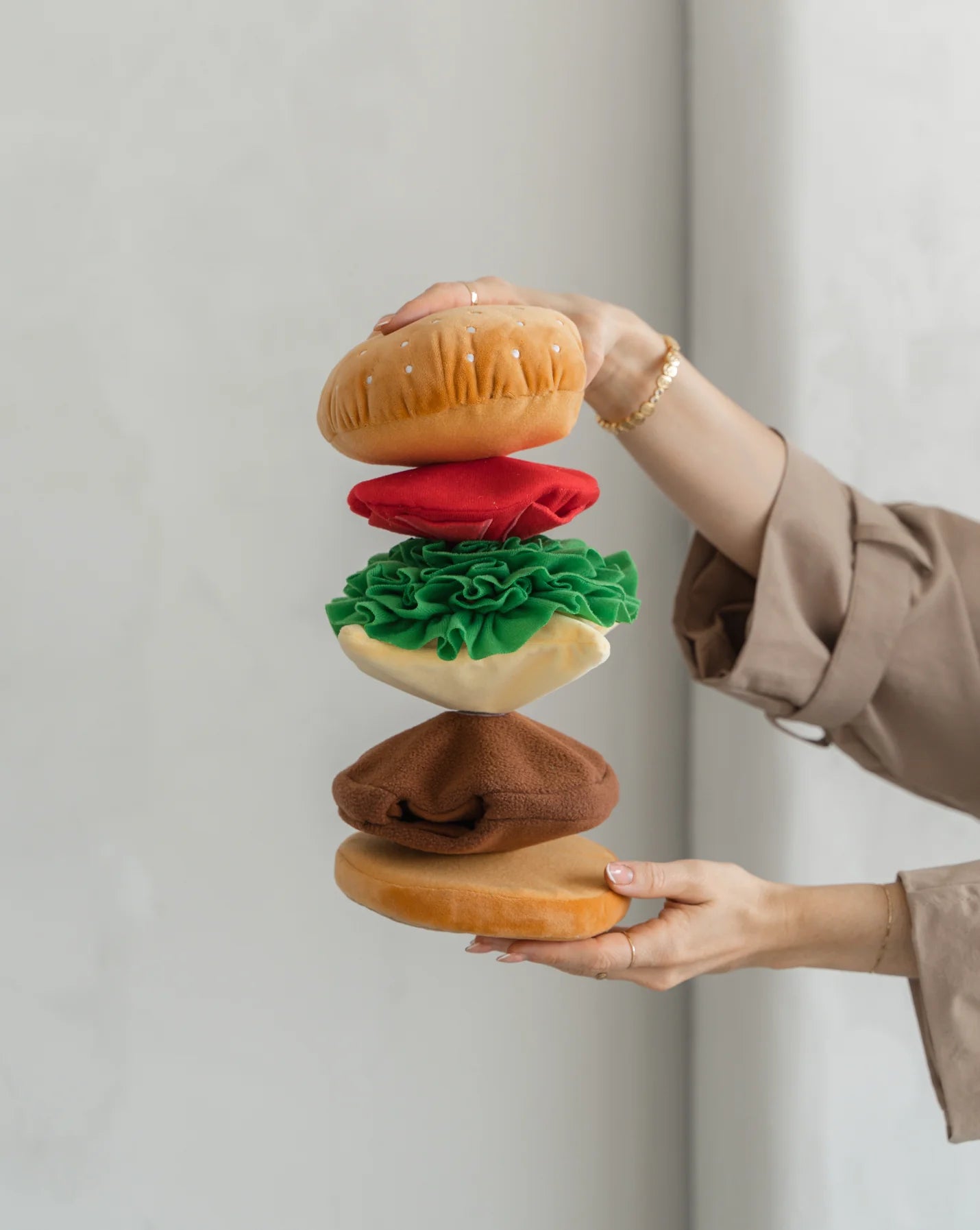 Cheeseburger de fouille
