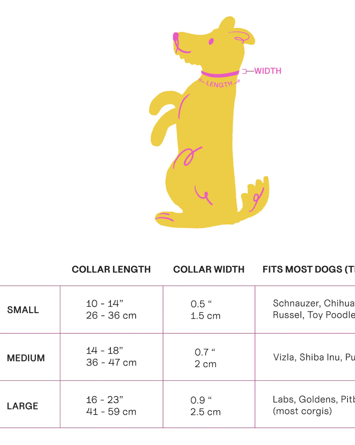 Collier imperméable sunset violet