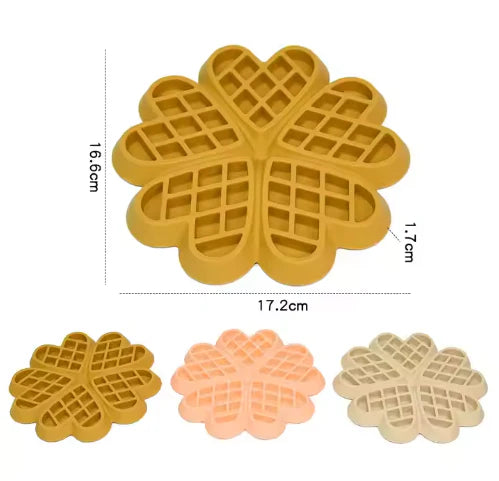 Tapis de léchage Waffle