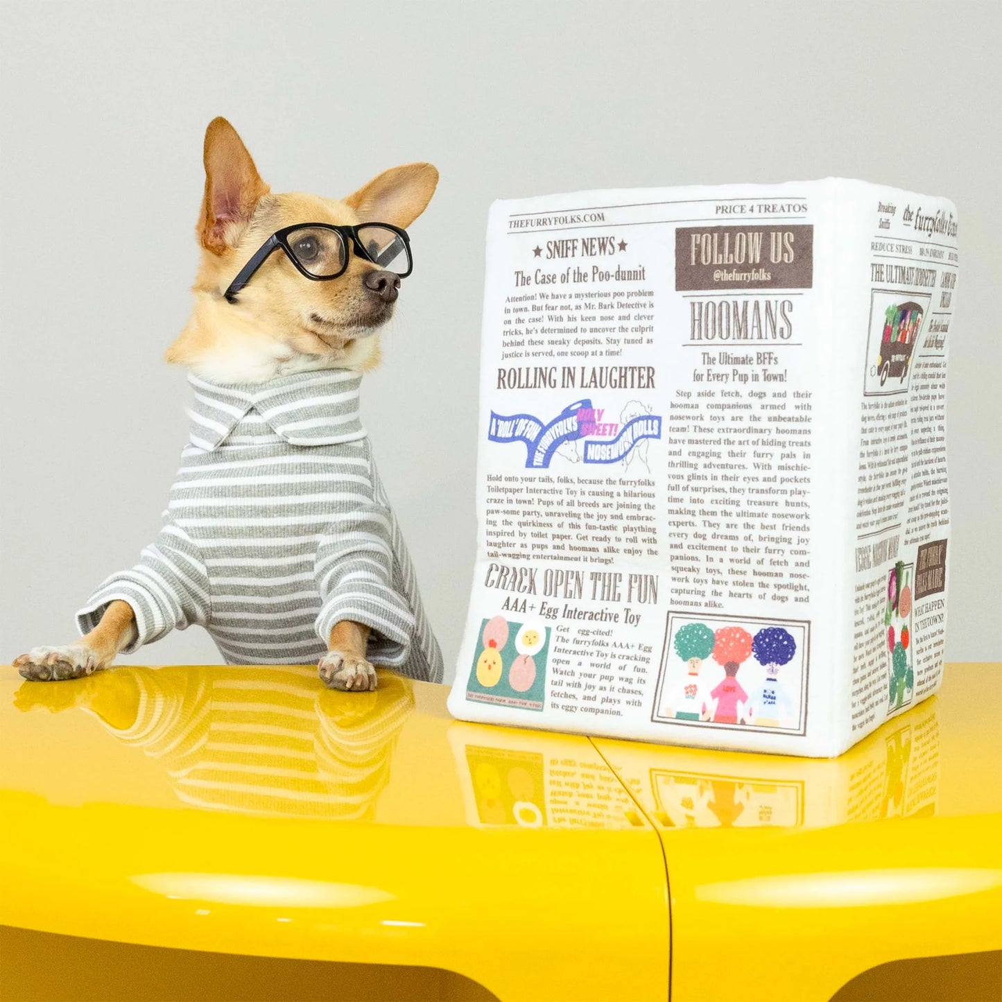 Jouet de fouille Newspaper
