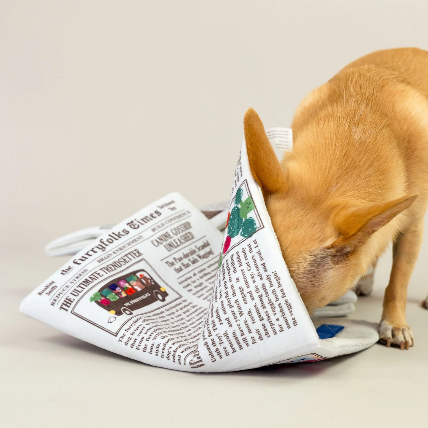 Jouet de fouille Newspaper