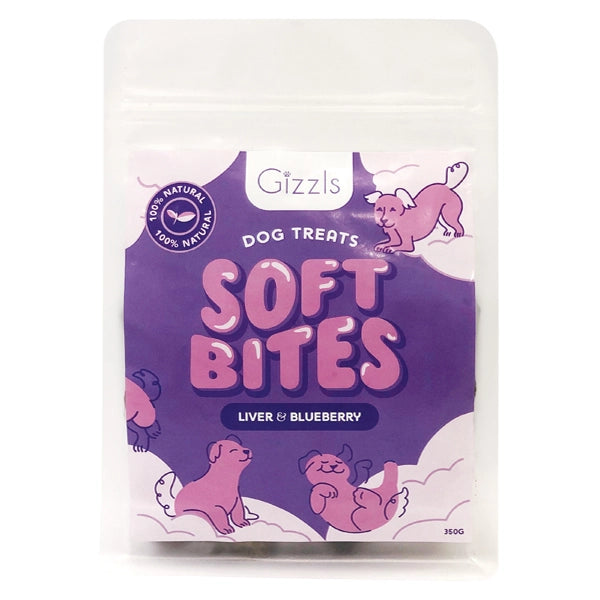 Friandises moelleuses foie et myrtilles