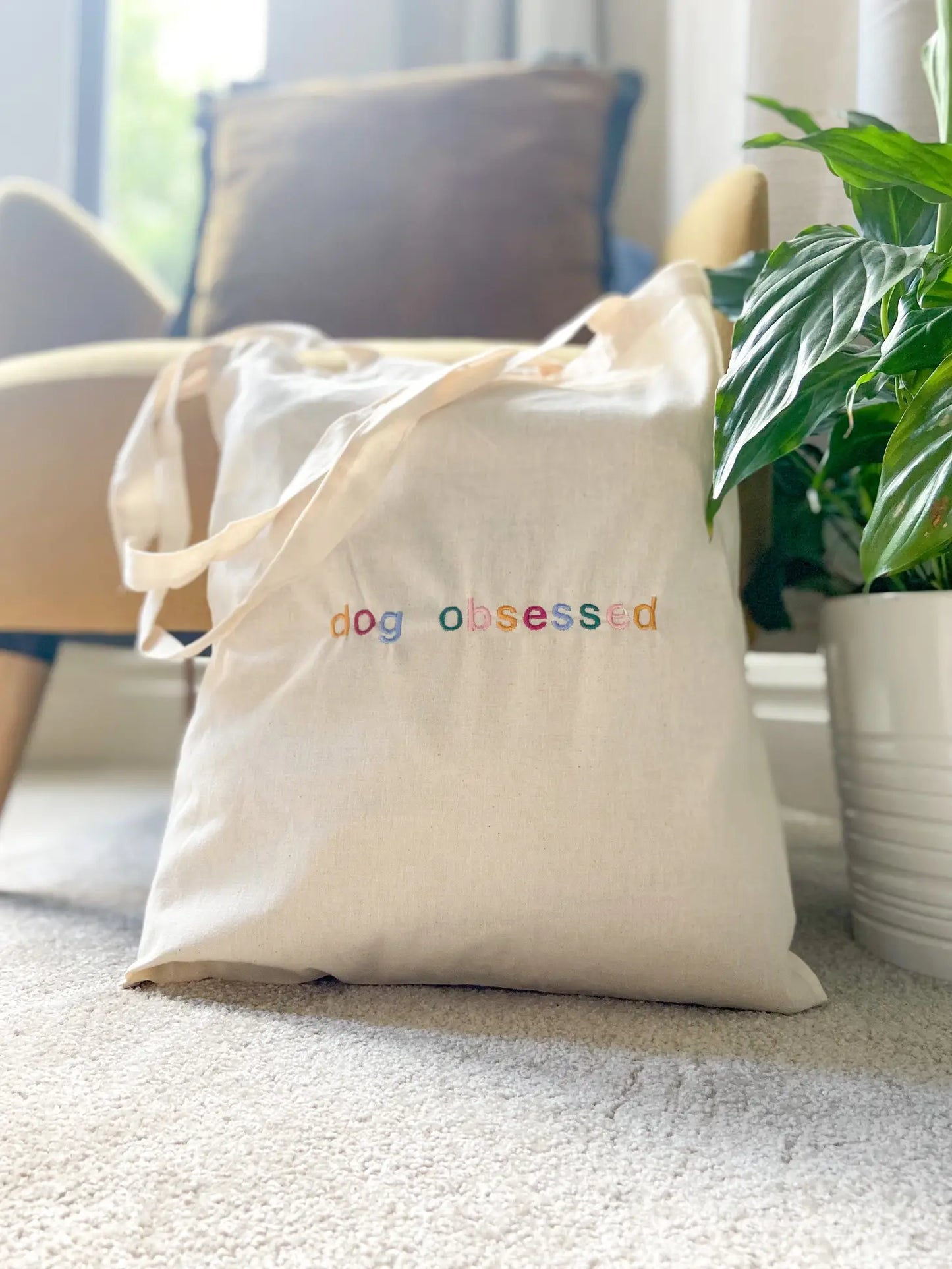 Tote bag "DOG OBSESSED"