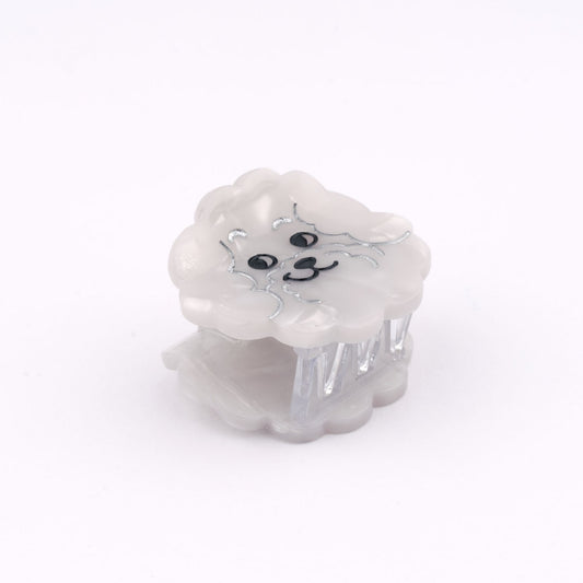 Mini pince à cheveux Bichon