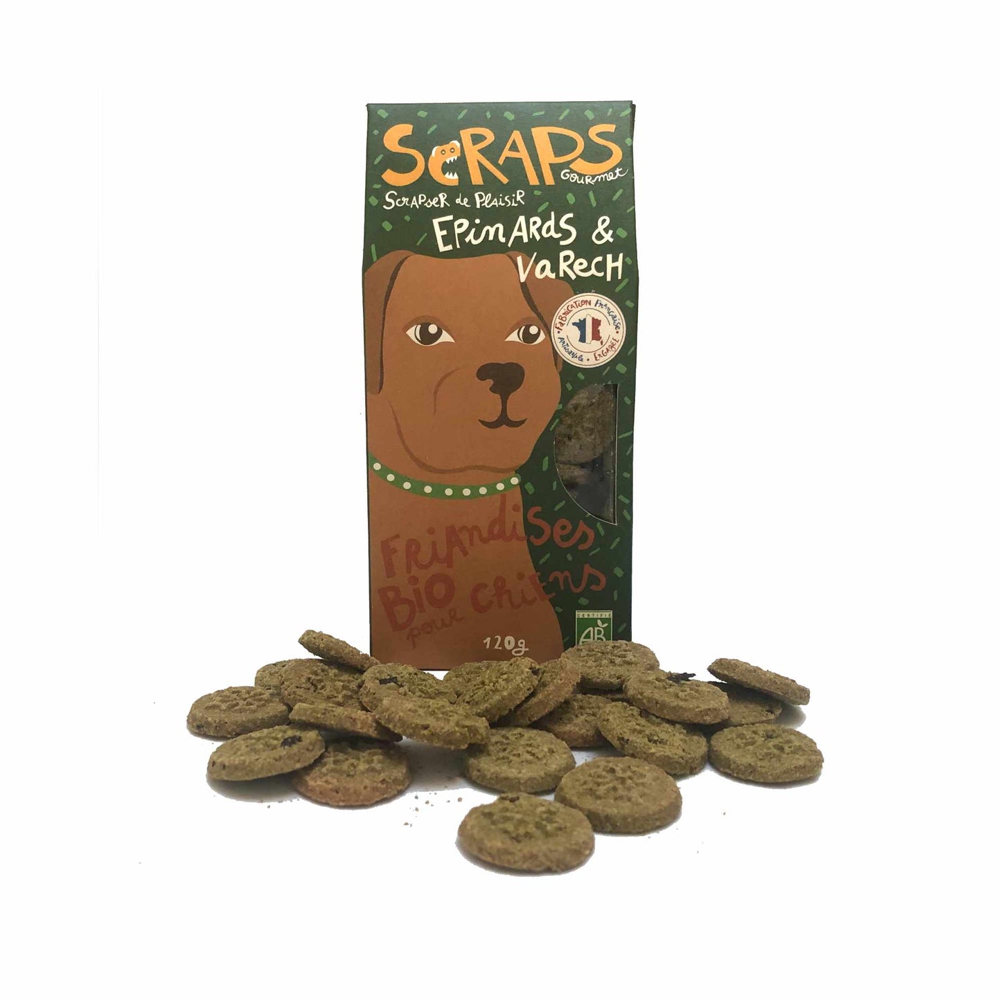 Biscuits Épinards et Varech