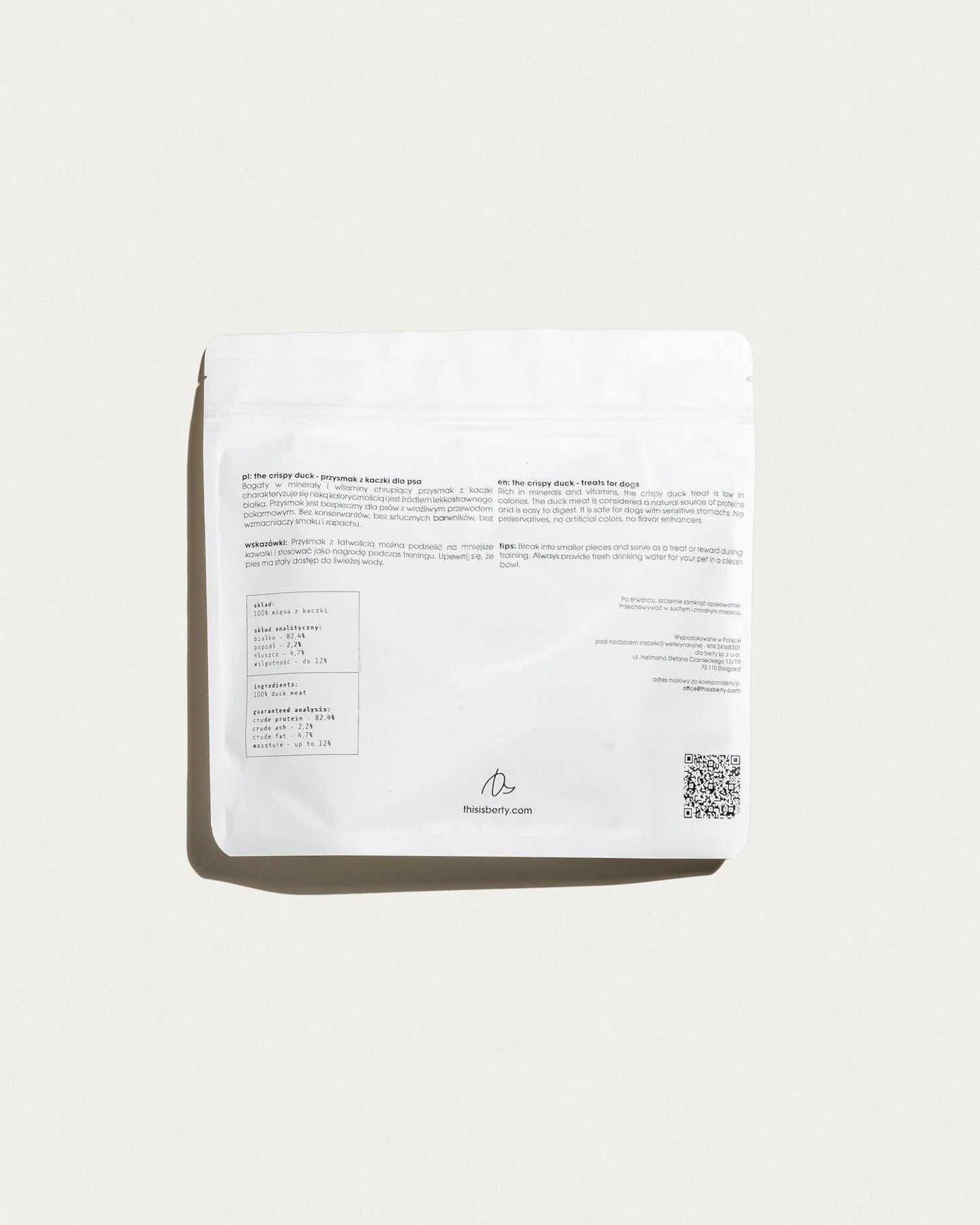 Friandises canard The Crispy Duck