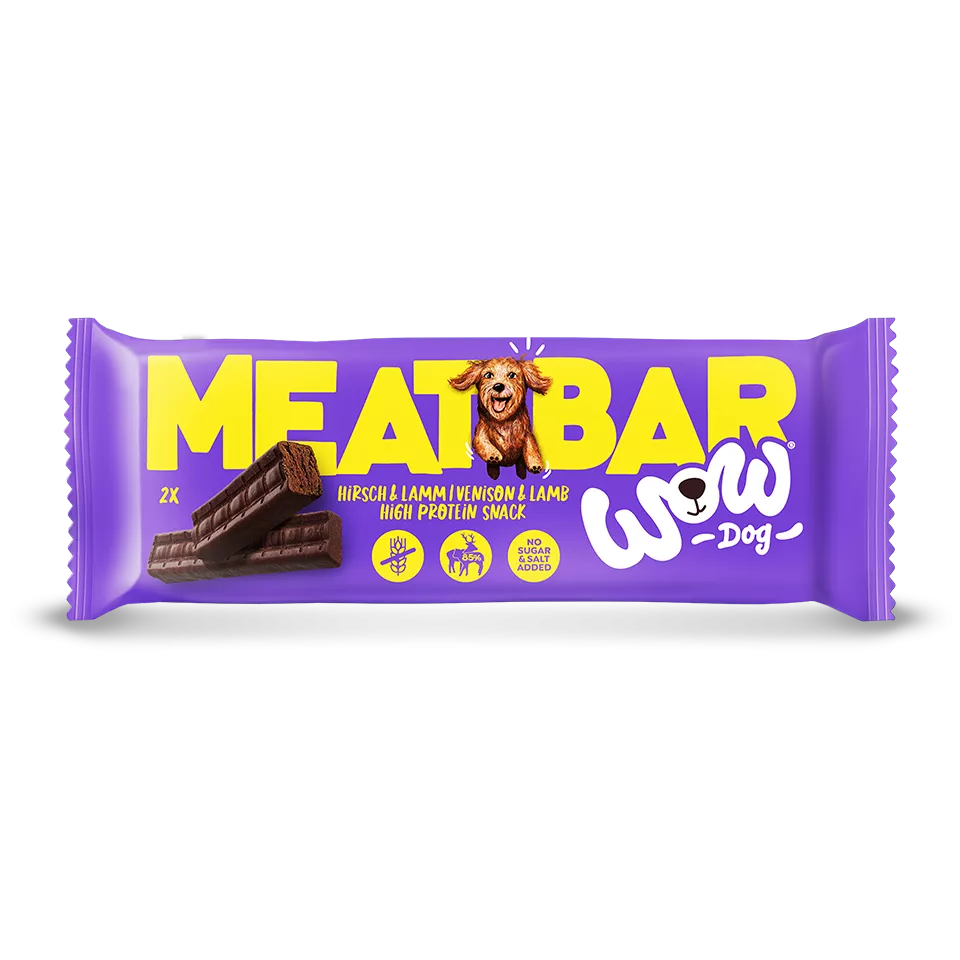 Barres protéinées Meat Bars Cerf et Agneau