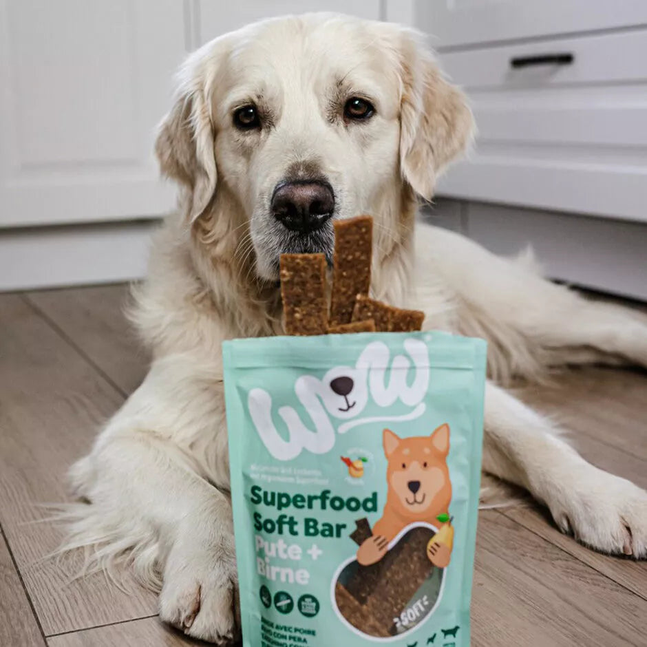 Friandises barres Superfood Dinde et Poire