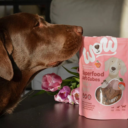 Friandises cubes Superfood Gibier et Pomme