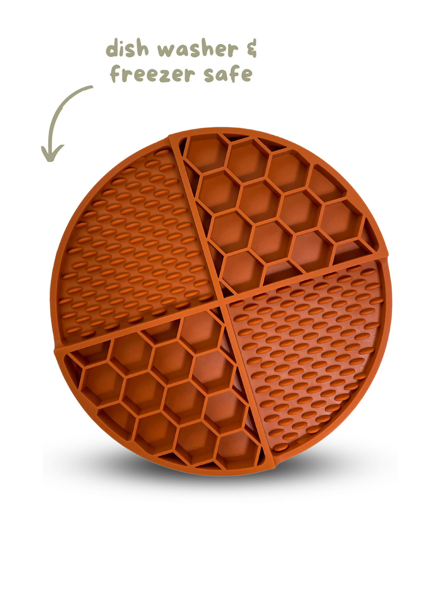 Tapis de léchage à ventouses