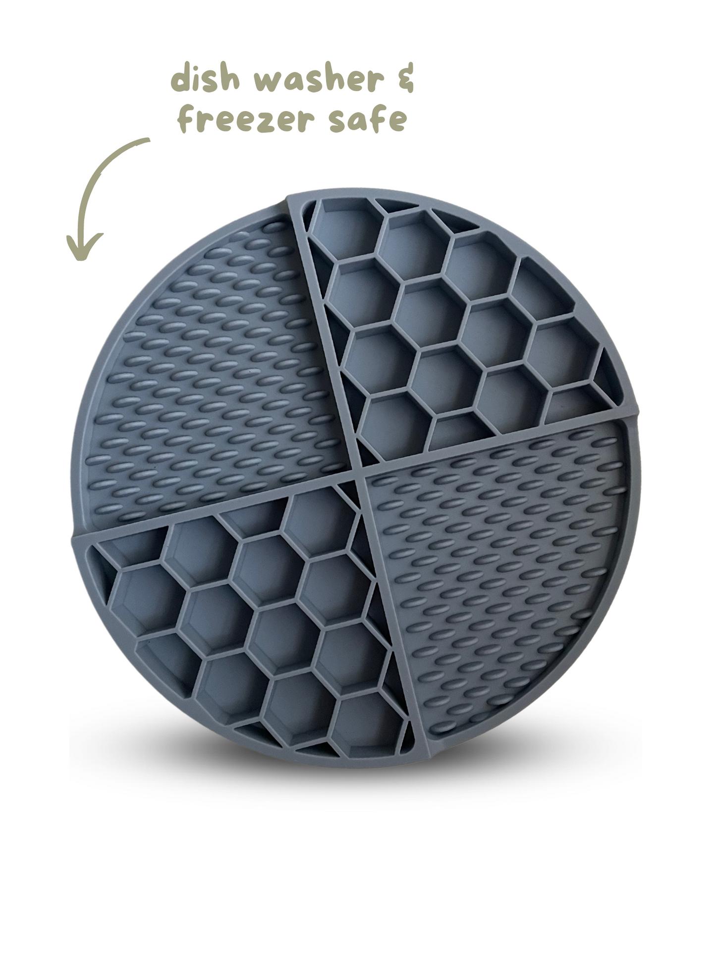 Tapis de léchage à ventouses
