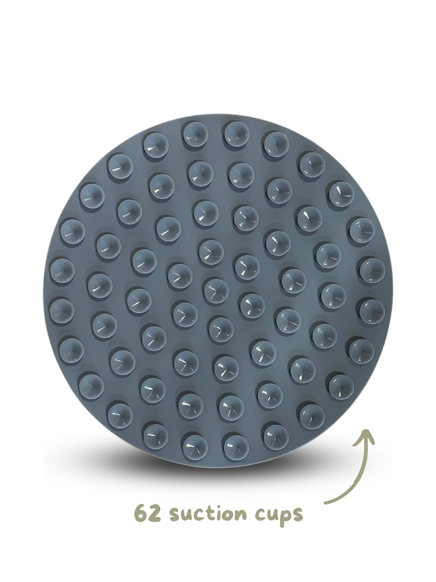 Tapis de léchage à ventouses