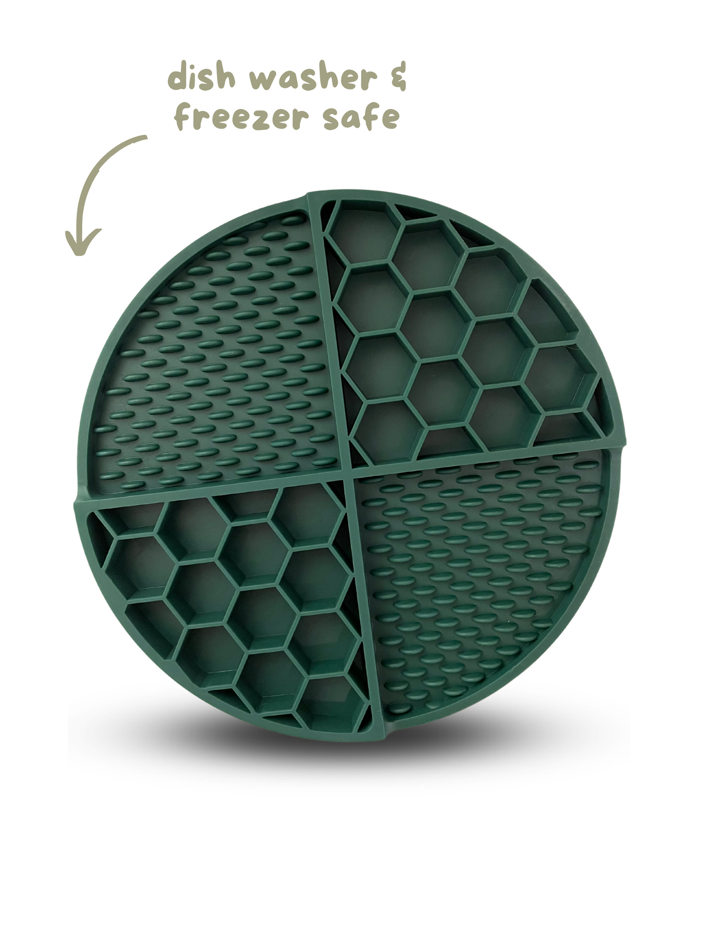 Tapis de léchage à ventouses
