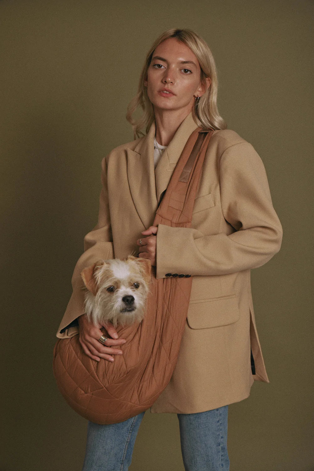 Sac en bandoulière marron