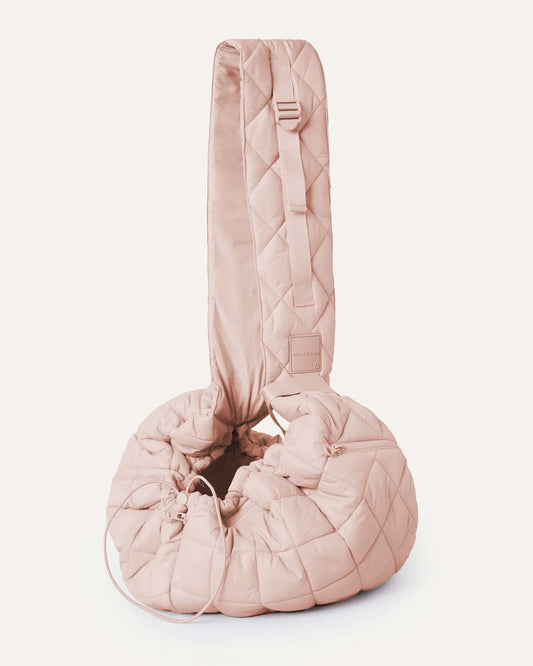 Sac en bandoulière rose poudré