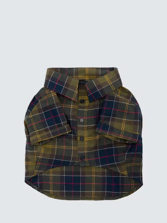 Chemise pour chien Fortrose tartan Barbour