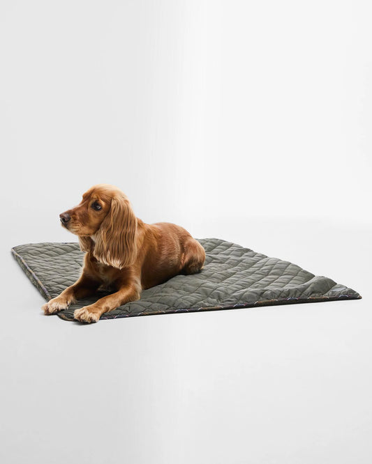 Couverture matelassée doublée polaire