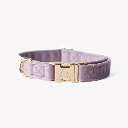 Collier en velours Lilac