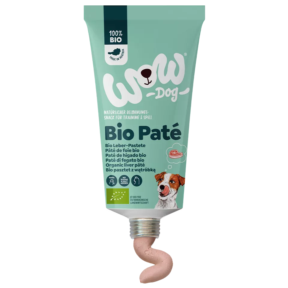 Patée de foie de poulet bio