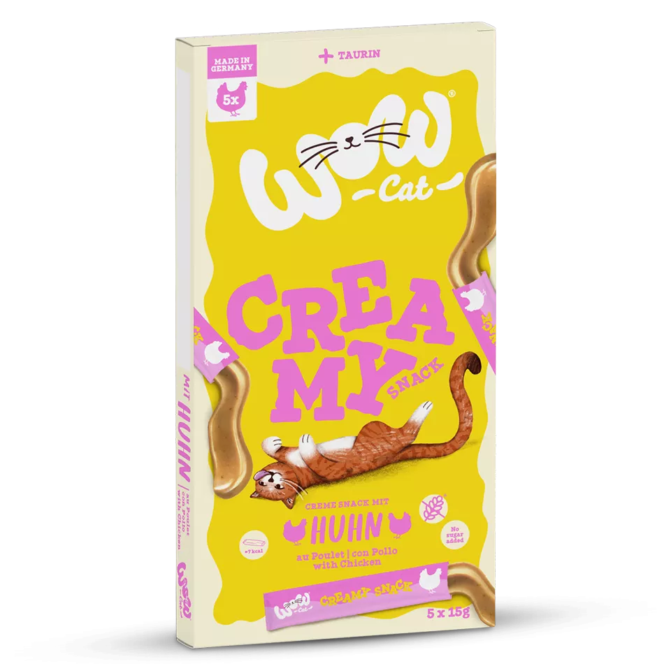 Creamy Snack Poulet pour chat